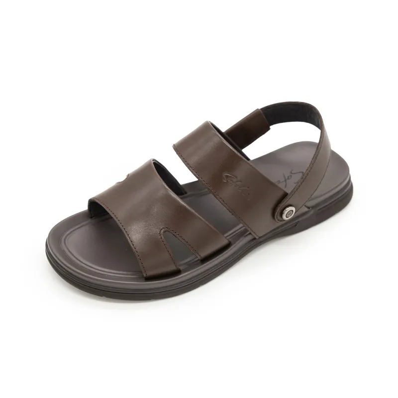 Satchi Strap Sandals Men's Brown-1
