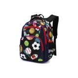 Black Red Space Soccer