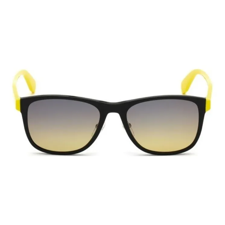 Adidas Originals Acetate Irregular Shape Sunglasses Men's Black-1