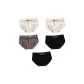 5 Pcs Set (White+White+Gray+Black+Black)