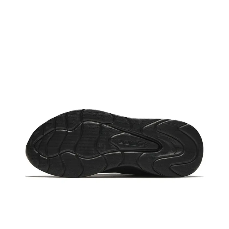 Anta Life Collection Cushioned Slip-Resistant Low-Top Casual Shoes Men's Black Gray-4