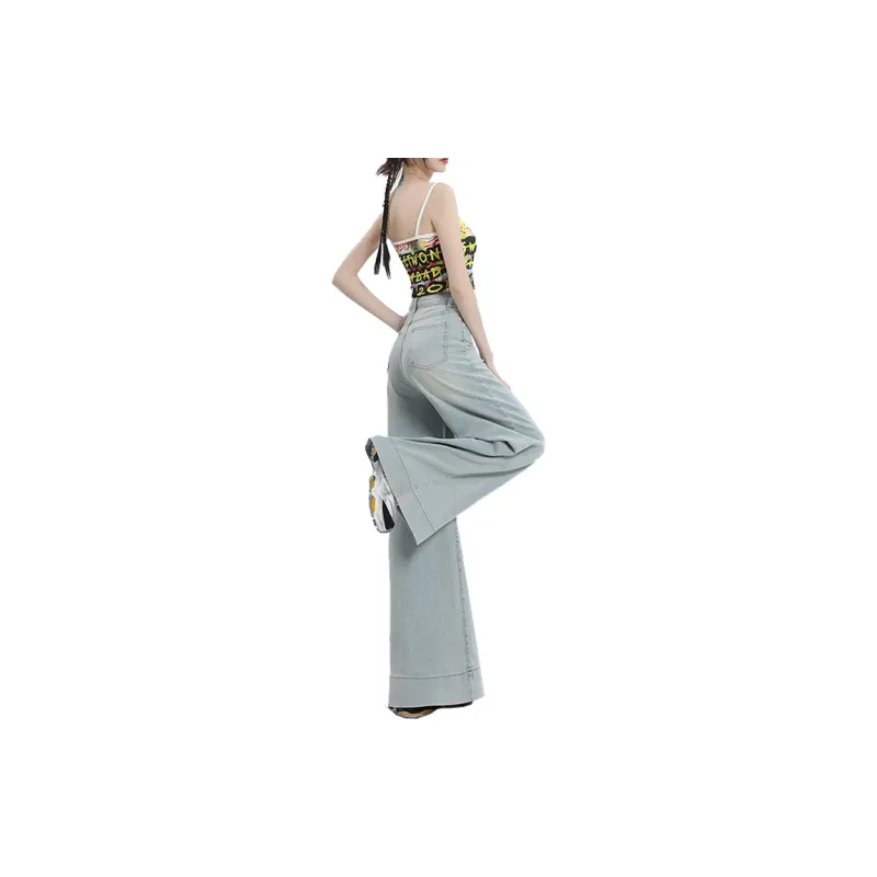 Concubine Zhu Jeans Women's Vintage Blue-6