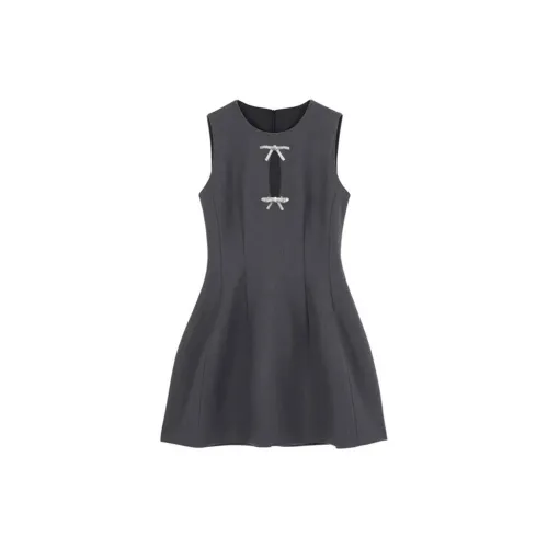 TENNE GIRL Sleeveless Dresses Women's Gray