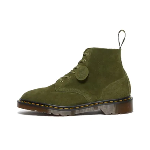 Dr. Martens 101 Suede Ankle Boot Green Desert Oasis