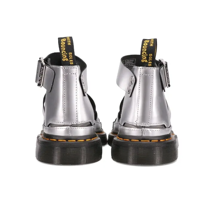 Dr.Martens DrMartens Clarissa Thick Sole Sandals Silver Women's-4