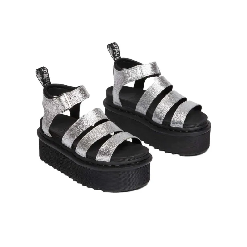 Dr.Martens Blaire Stylish Sandal Women's Silver-2