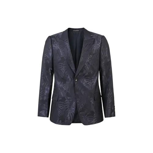 EMPORIO ARMANI Business Suits Men Dark Blue