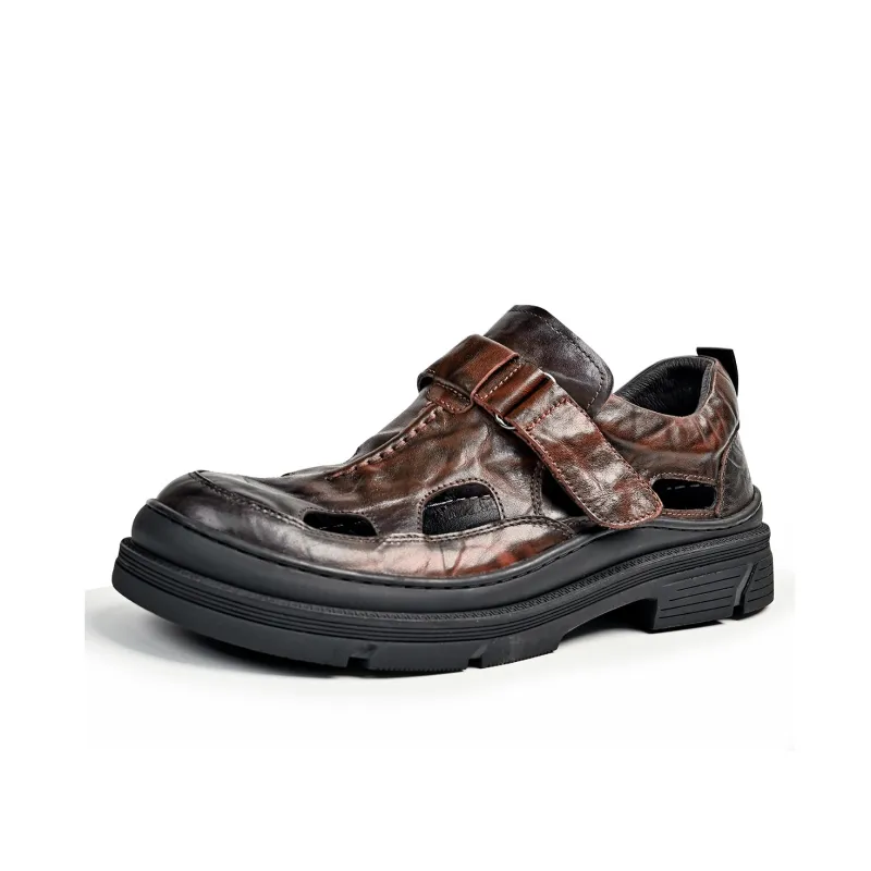 Brounvanm Casual Shoes Men's Coffee-1
