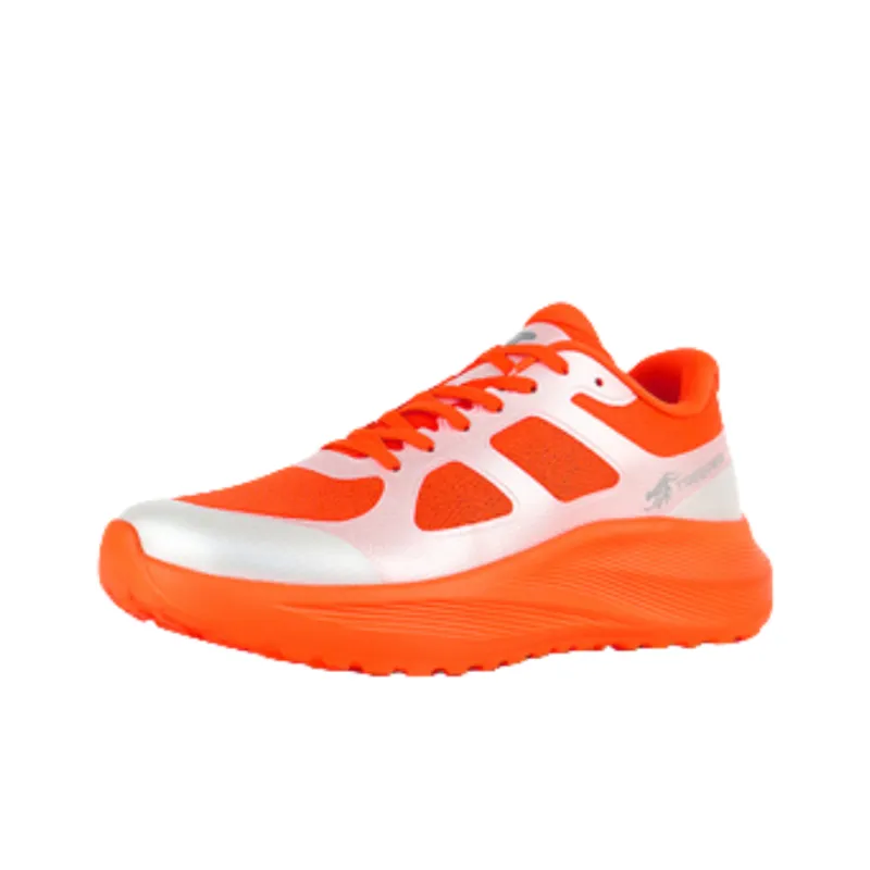 TREEPERI Running Shoes Unisex Low Top Orange, Ecru-1