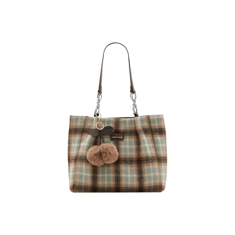 TTaG．baG Fleece Shoulder Bag Women's-0