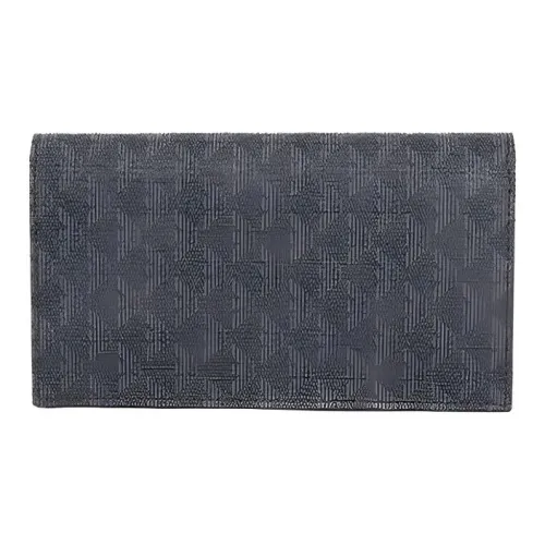 EMPORIO ARMANI Men’s Logo Long Card Case Black