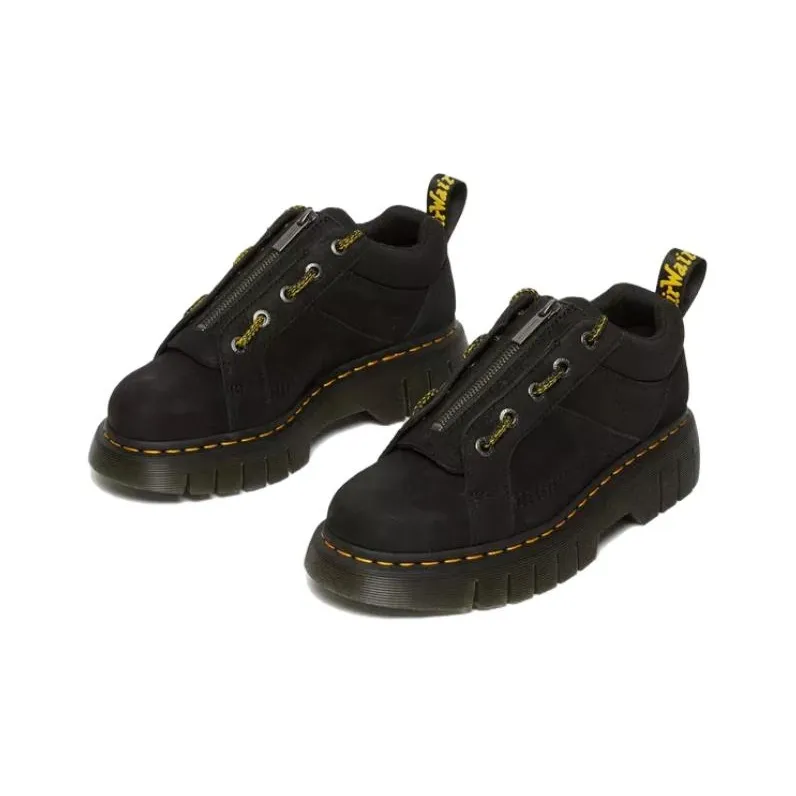 Dr.Martens Slip Resistant Coverage Mid Top Casual Shoes Unisex Black-3