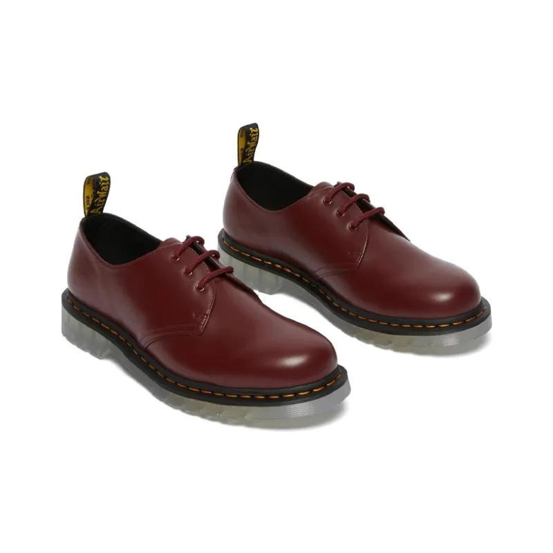 Dr.Martens 1461 Casual Shoes Cherry Red Unisex-3