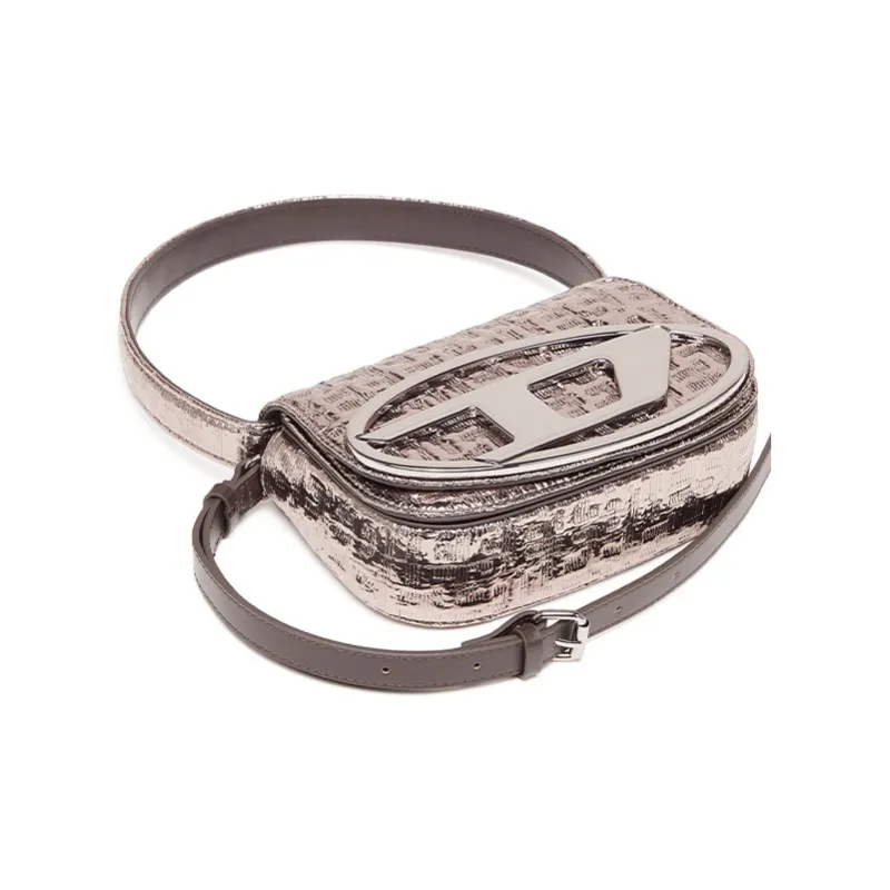 DIESEL With Cow Leather Portable Crossbody Bag, Shoulder Bag Women's Pink-3