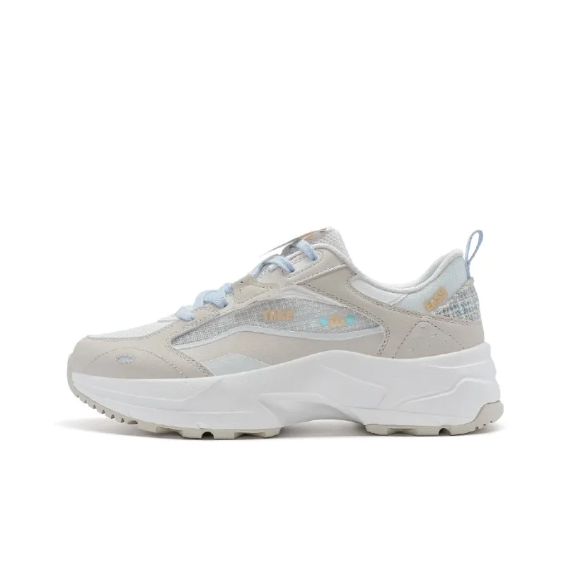 XTEP Moonstar 2.0 Lightweight Coverage Low-Top Casual Shoes Women's Milk Tea White-0