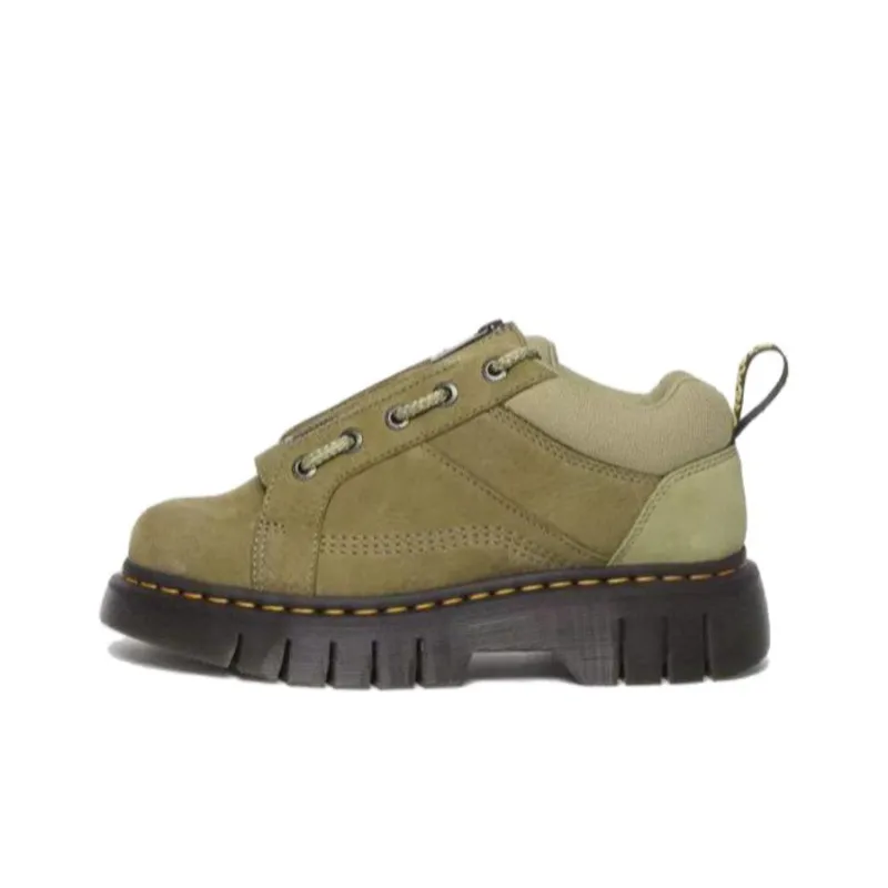 Dr.Martens Low Top Casual Shoes Unisex Army Green-0