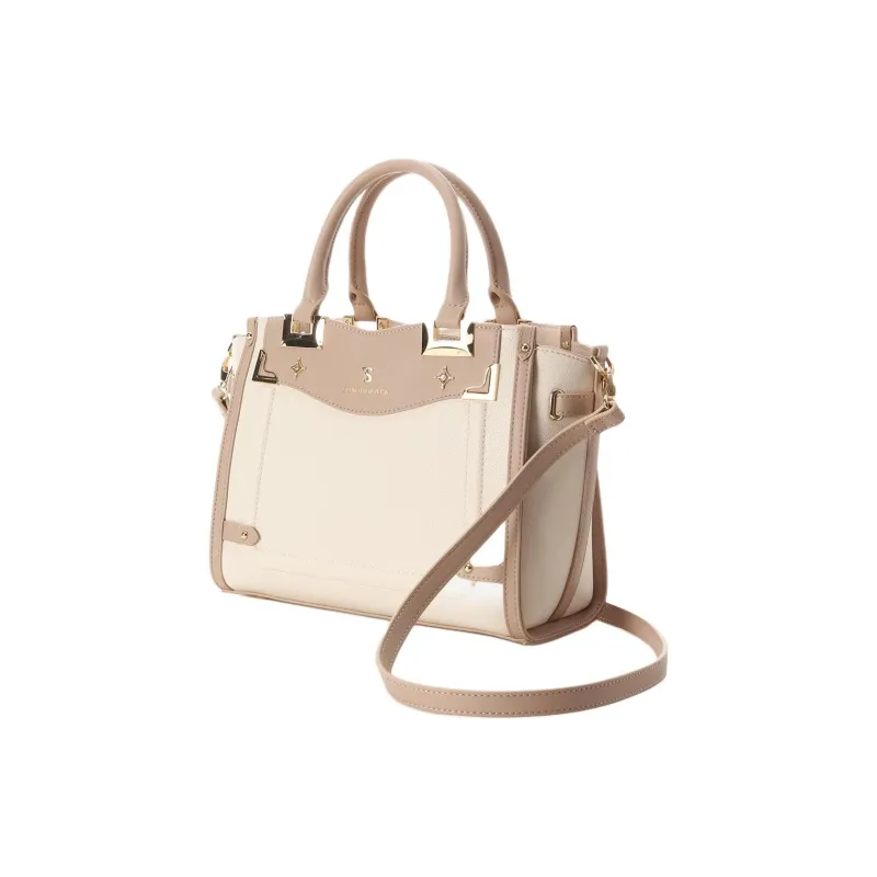 SAMANTHA THAVASA Synthetic Leather One Shoulder Handbags Women's White-3