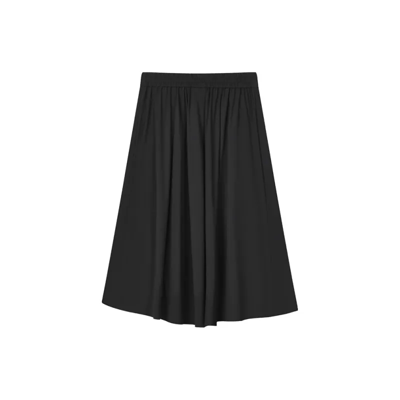 FILA Casual Long Skirt Women's Jet Black-1