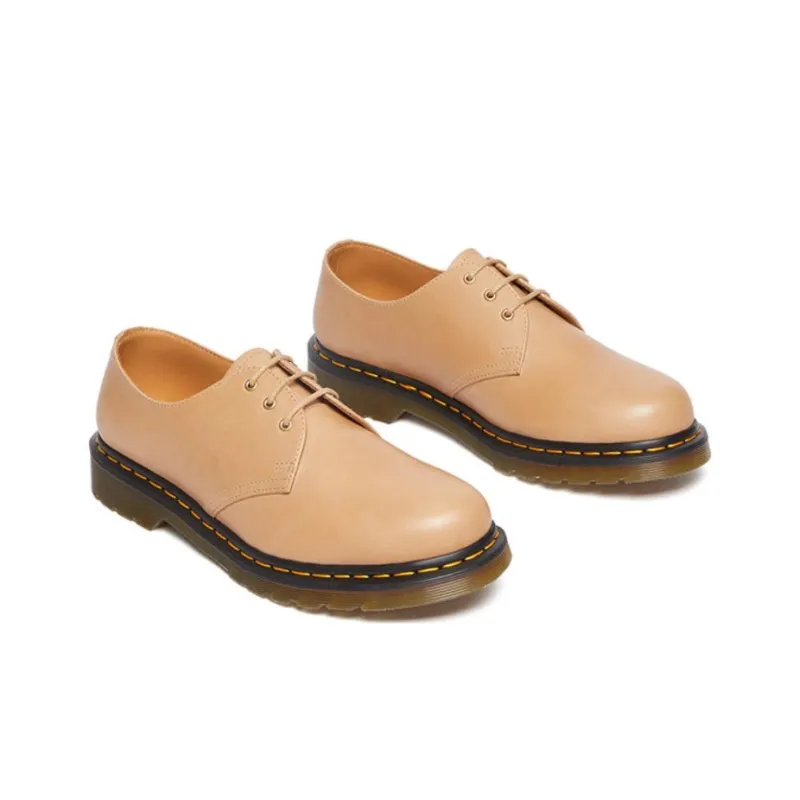 Dr.Martens 1461 Low Top Casual Shoes Unisex Beige-2