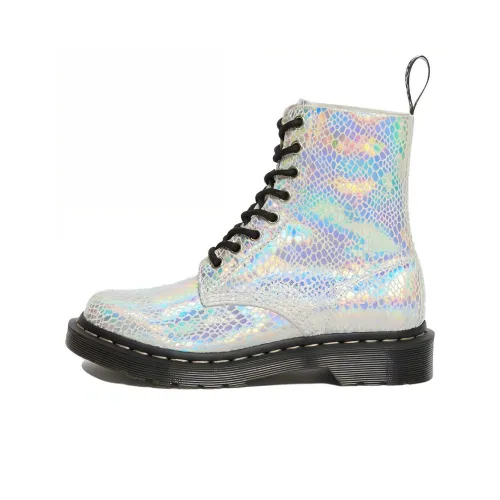 Dr.Martens 1460 Martin Boots Women's Silver