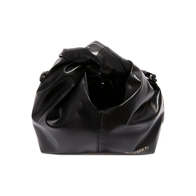 JW Anderson Mini Twister Leather Hobo Bag-3