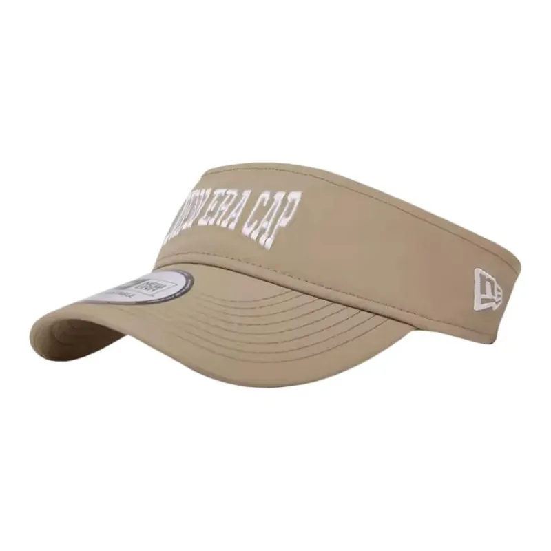 New Era Nylon Sun Protection Hats Unisex Khaki-0