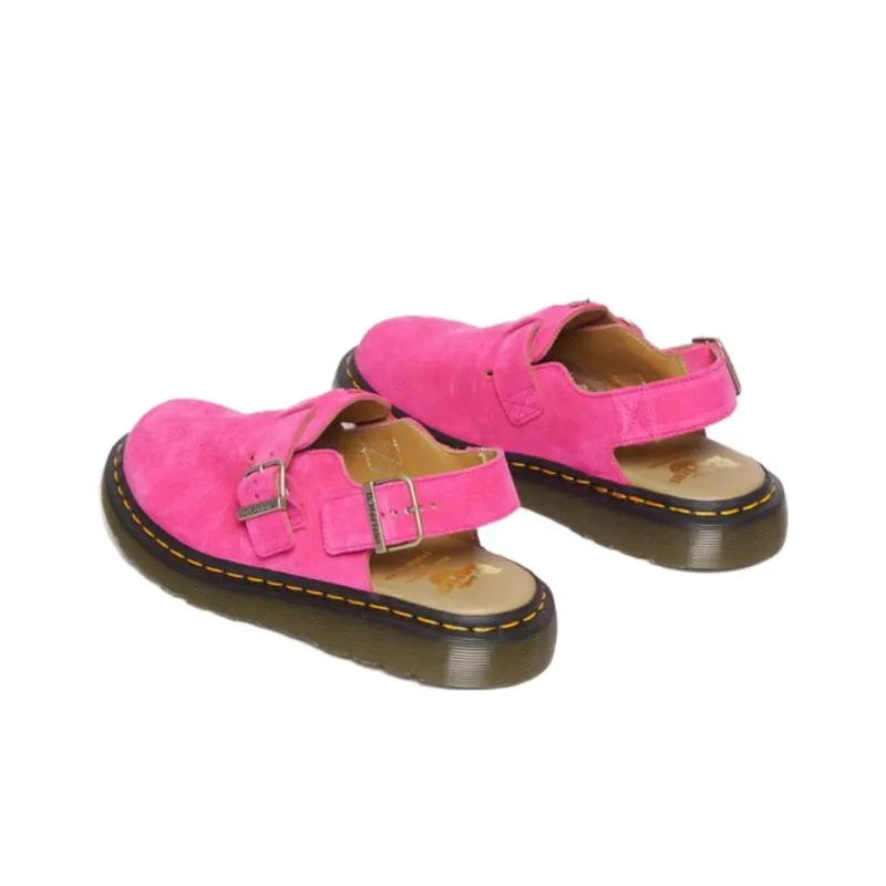 Dr.Martens Slip Resistant Wrap toe Slippers Unisex Pink-3
