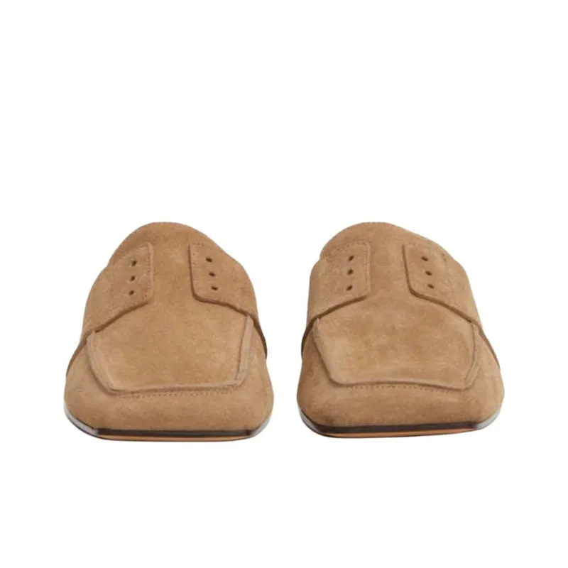 TIBI Wrap-toe Slippers Women's Beige-3