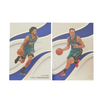 PANINI 2022 23 Imm Pistons Bogdan 19/99+Cunningham 26/99 Total 2 Pcs Basketball Card Access Pass Sports Cards 2 Pcs
