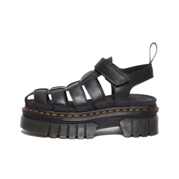 Dr.Martens Ricki Cage Leather Sandals 'Black' Women's