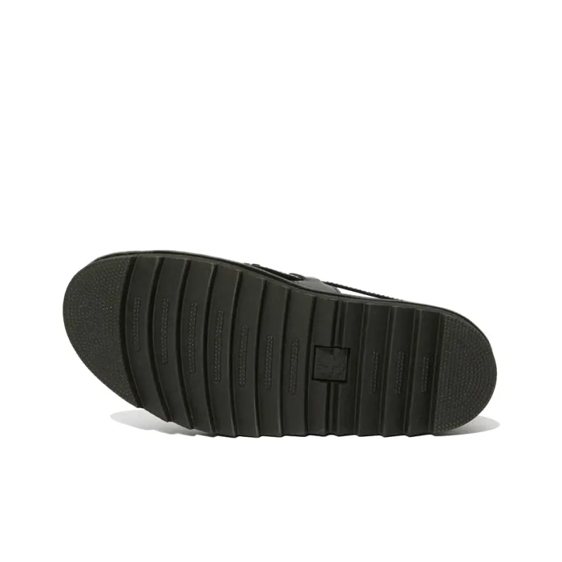 Dr.Martens Terry Leather Black Sandals-3