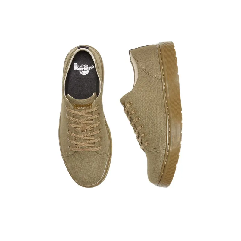 Dr.Martens DANTE Low Top Stylish Skateboarding Shoes Unisex Olive Green-4