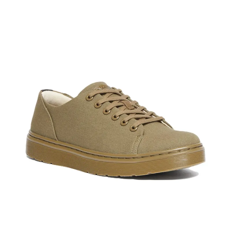 Dr.Martens DANTE Low Top Stylish Skateboarding Shoes Unisex Olive Green-1