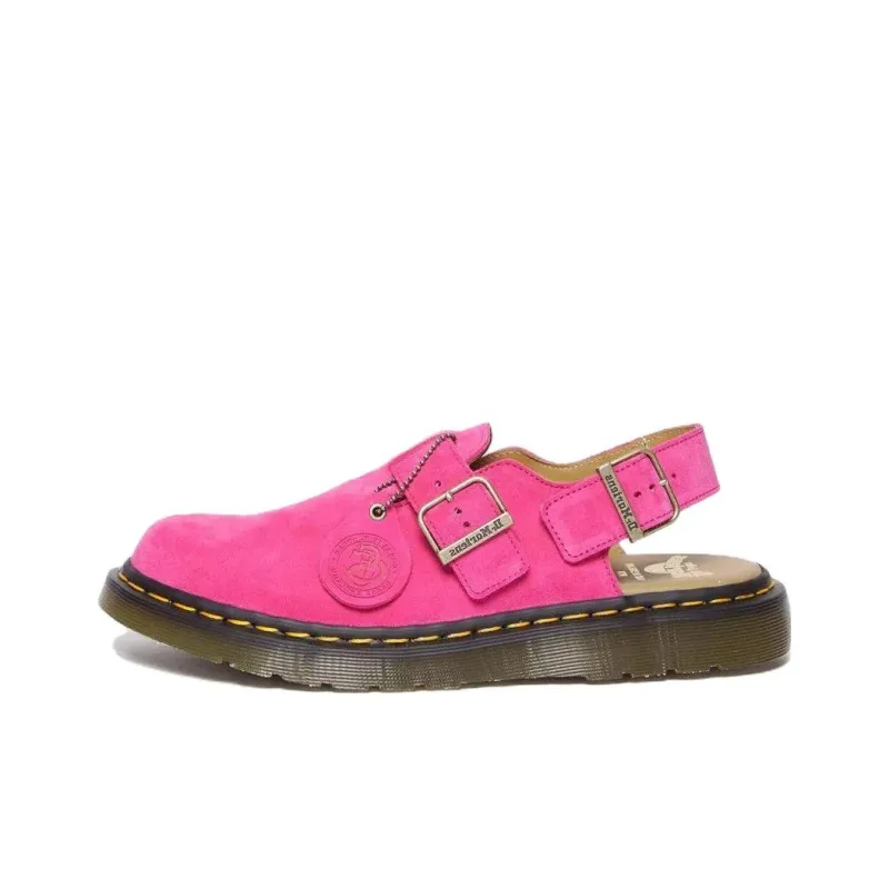 Dr.Martens Slip Resistant Wrap toe Slippers Unisex Pink-0