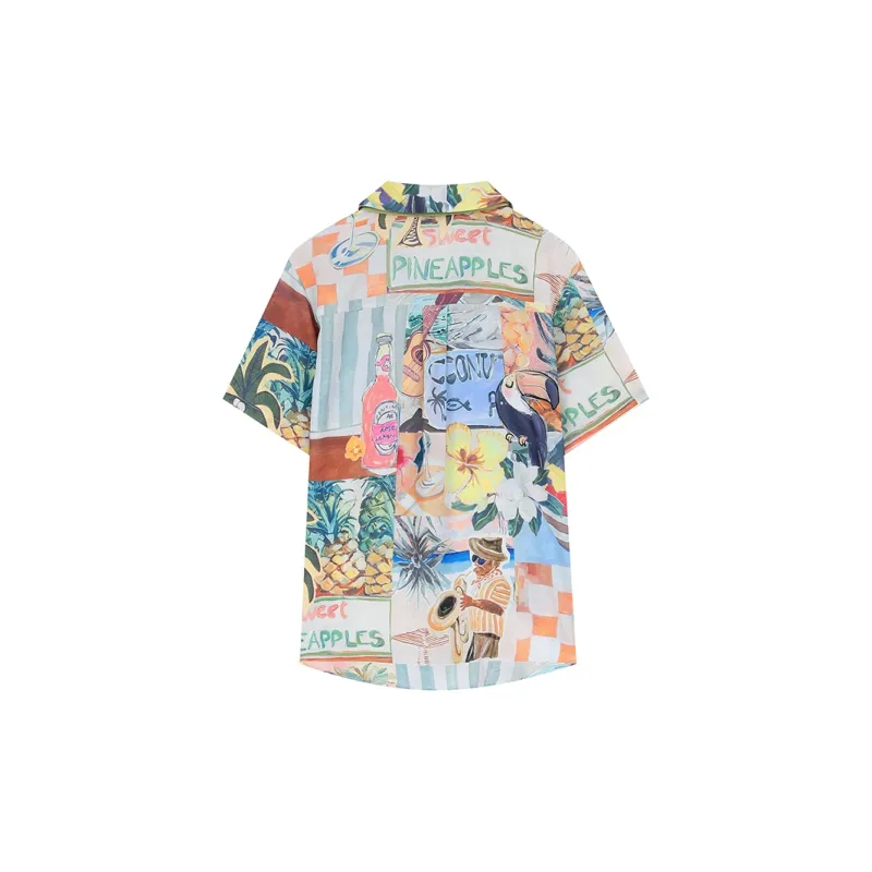 ELF SACK Shirts Women's Multicolor Orchard Vacation Palette-1