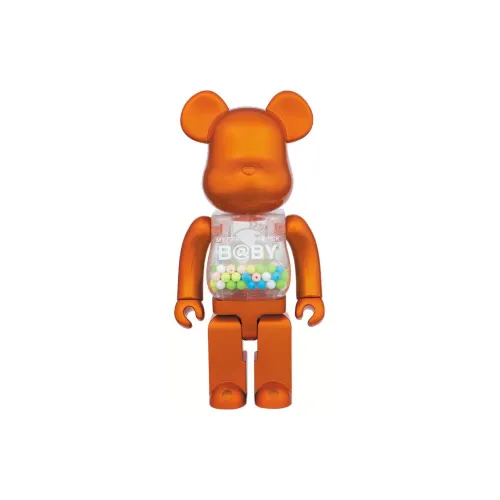 BE@RBRICK My First Baby Pearl Orange Chuantou Trendy Figures