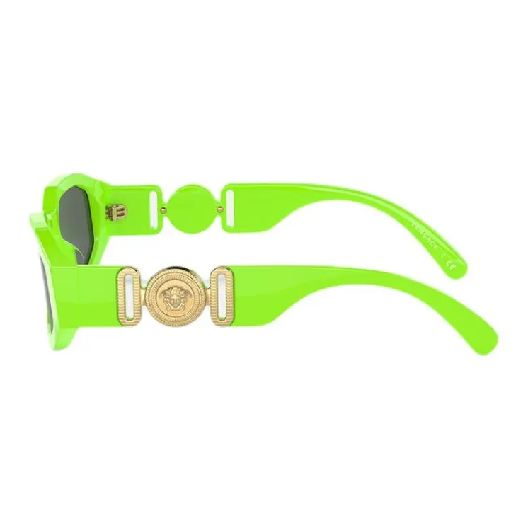 VERSACE Oval frame Medusa motif Sunglasses-2