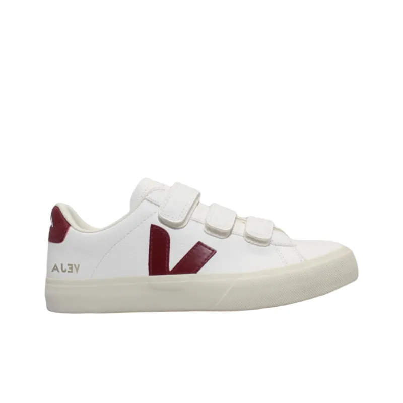 VEJA Recife Chromefree Leather 'Marsala White'-1