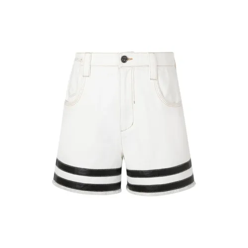 VVNK JANE PLUS Denim Shorts Women's White