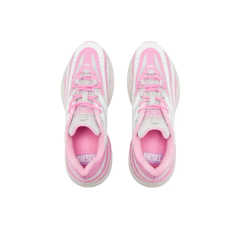 DIESEL D Airspeed Low Top Casual Shoes Women's Pink-4