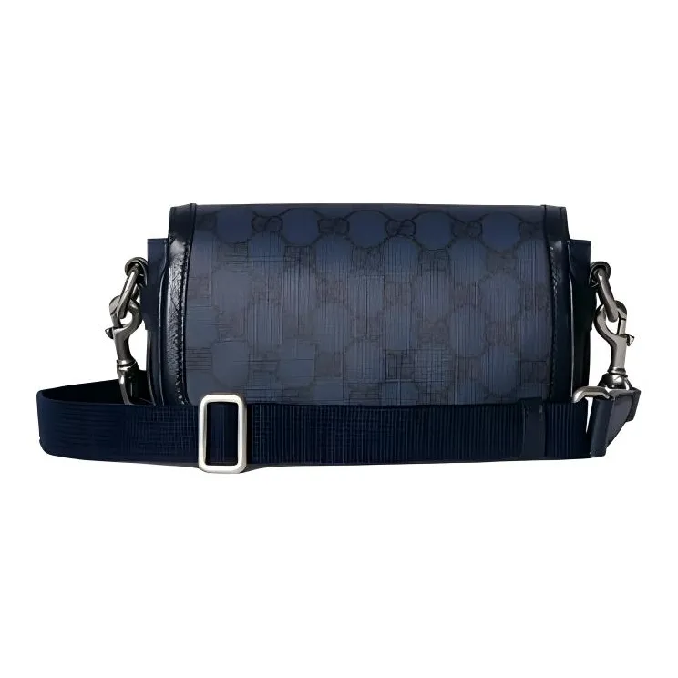 GUCCI Supreme Canvas Shoulder Bag, Crossbody Bag Extra Mini Men's Blue-3