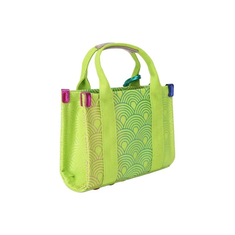 Kurt Geiger London Canvas Canvas Bag Shoulder Bag Crossbody Bag Handbag Extra Small Women's Grass Green-3