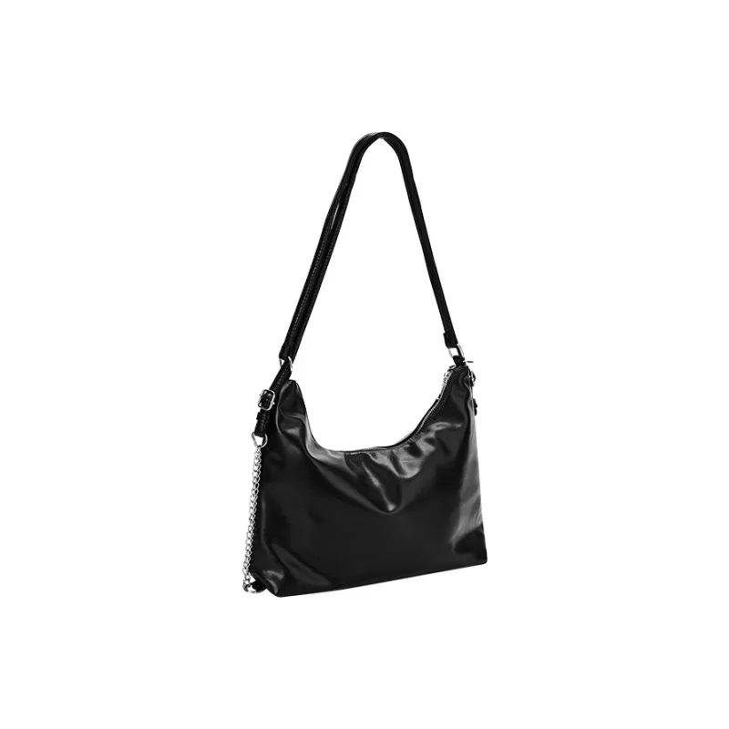 Juju Jimmy PU Double Shoulder Crossbody Bag, Shoulder Bag Women's Pink/Silver/Black-11