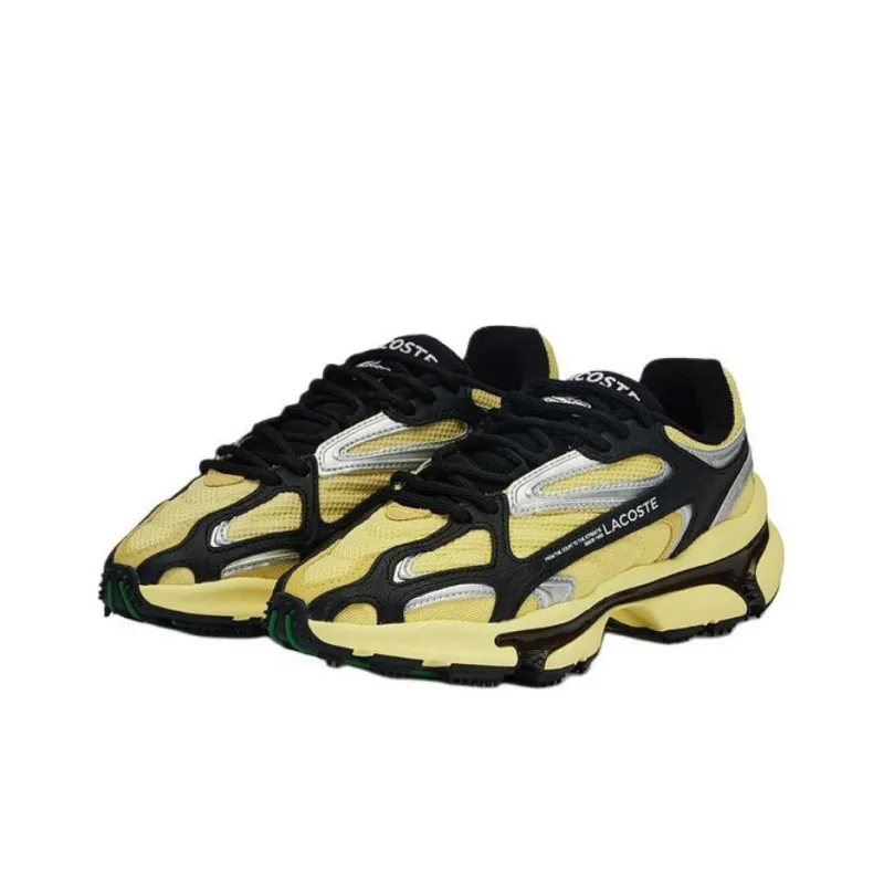 LACOSTE L003 2K24 Low Top Casual Shoes Women's Yellow-2