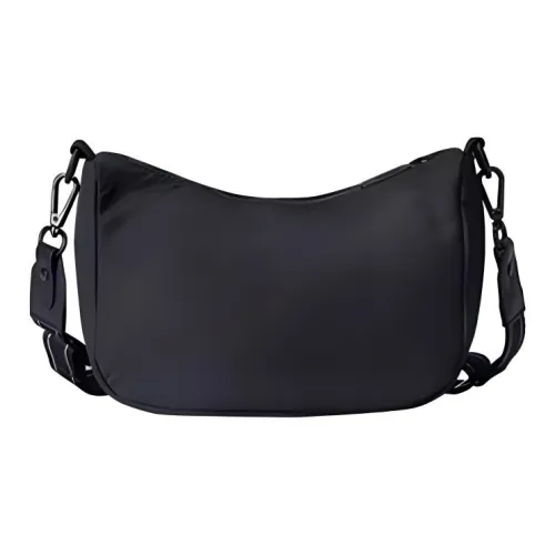 Anta Life Collection Fabric Crossbody Bag Shoulder Bag Regular Women's Basic Black