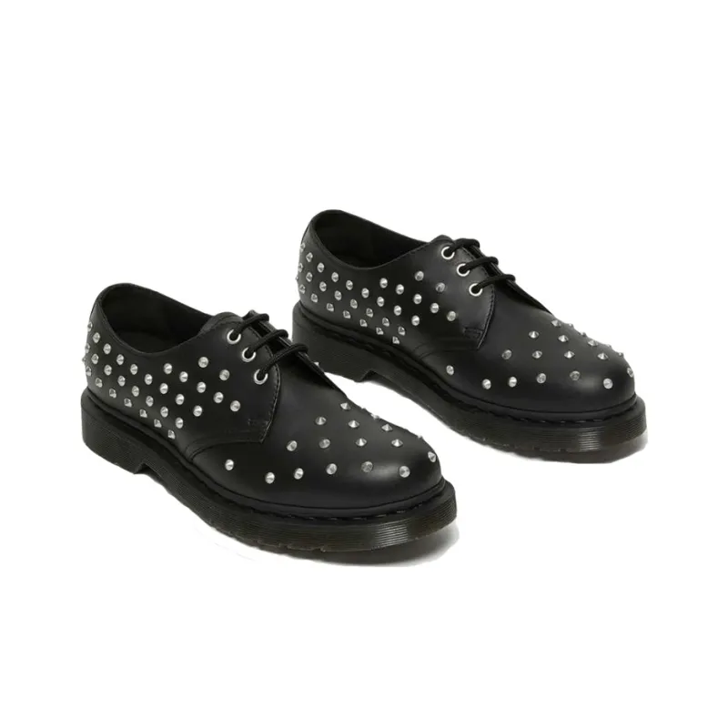 Dr.Martens 1461 Wanama 'Black Silver'-1