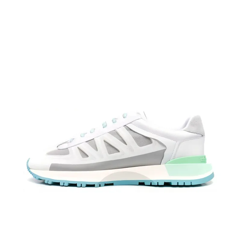 Maison Margiela Low Top Casual Shoes Men's Gray White-0
