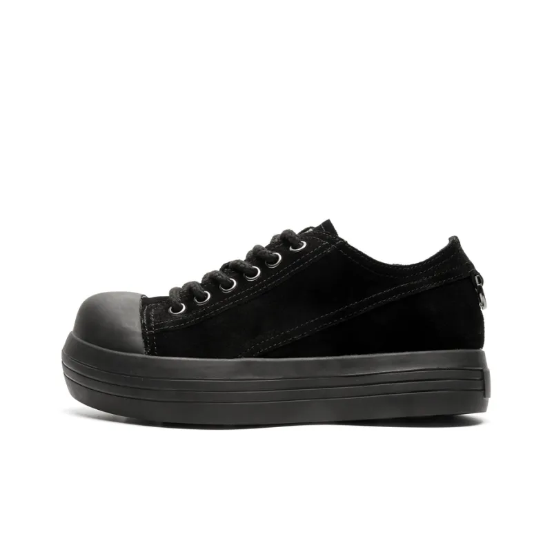 KUNGFUDEER Anti-Slip Wear-Resistant Low-Top Skateboard Shoes Unisex-0
