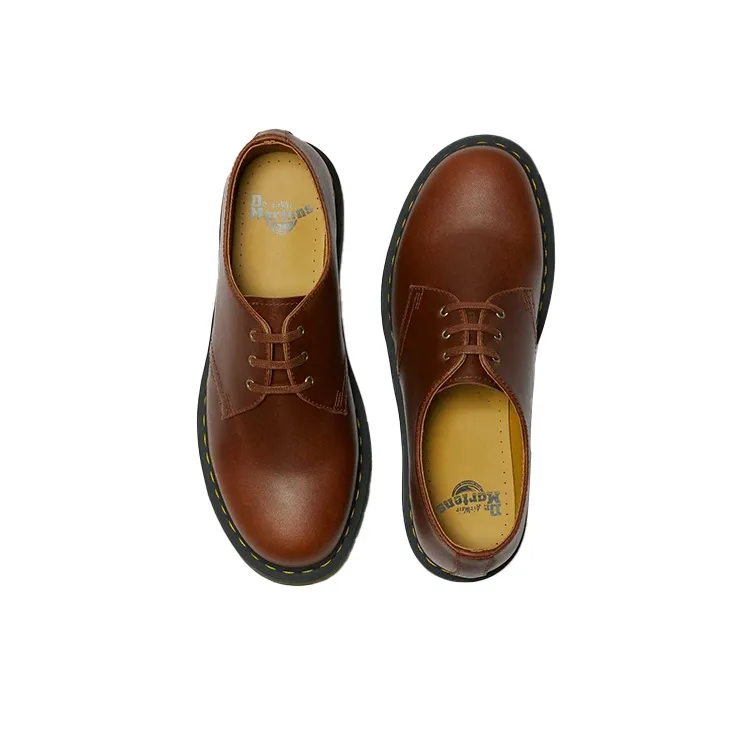 Dr.Martens 1461 Classico Low-Top Casual Shoes Unisex Brown-2