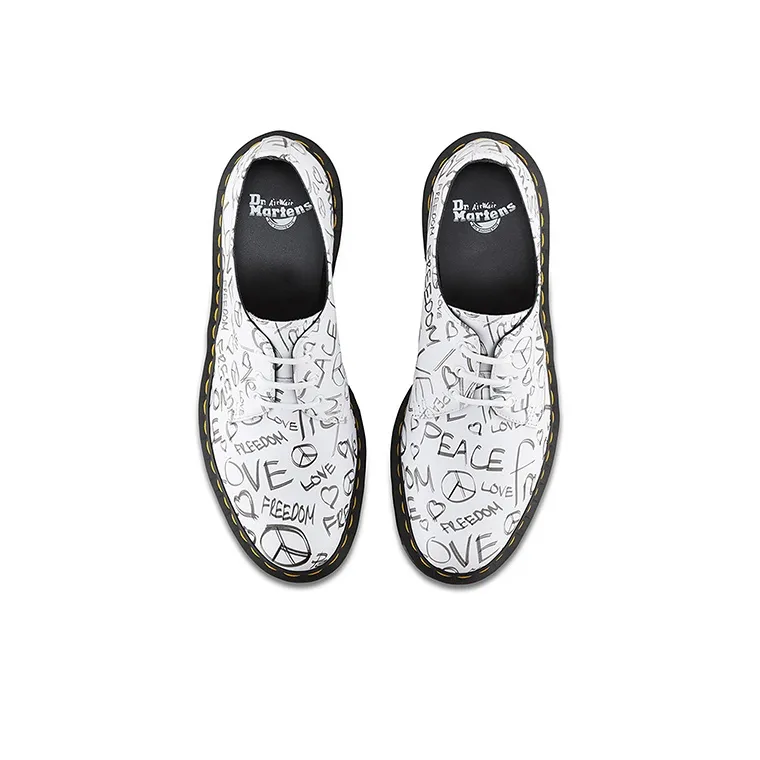 Dr.Martens 1461 'White Black' Women's-3